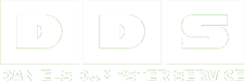 Daniels Dumpster Service Logo White